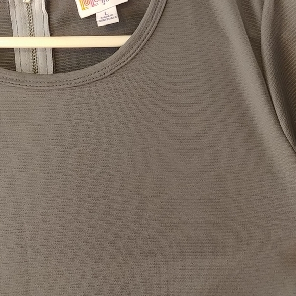 Grey LULAROE Dress Size Large. - Picture 5 of 10